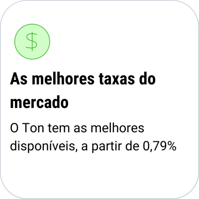 melhores taxas