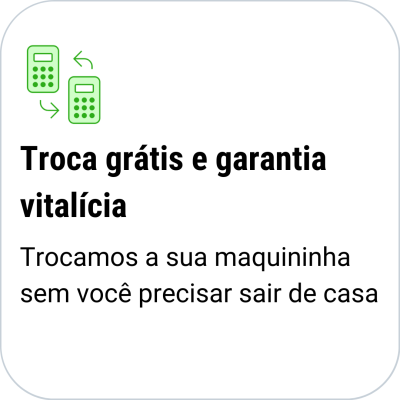 troca grátis